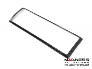 Alfa Romeo 4C Carbon Fiber Radio Bezel 